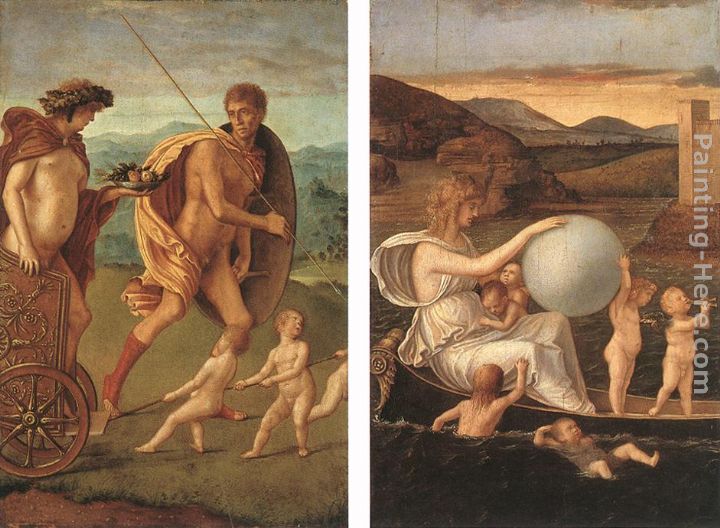 Four Allegories Perseverance and Fortune